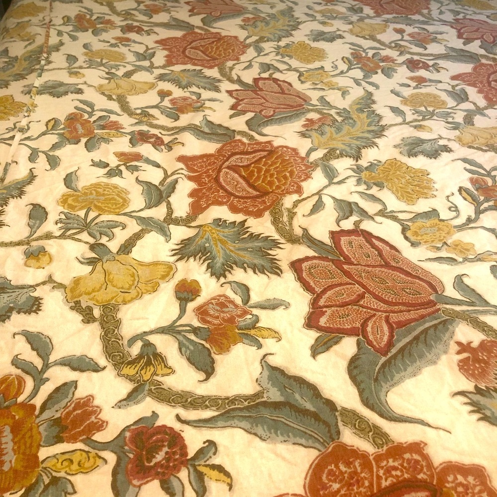 King size Pottery Barn duvet cover